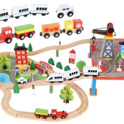 Puidust rongirada 88 osaga Soodukas.Com