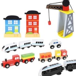 Puidust rongirada 88 osaga Soodukas.Com