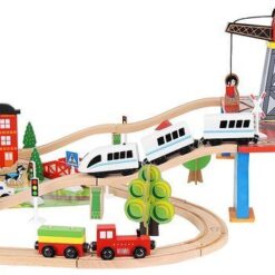 Puidust rongirada 88 osaga Soodukas.Com