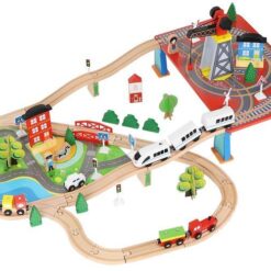 Puidust rongirada 88 osaga Soodukas.Com