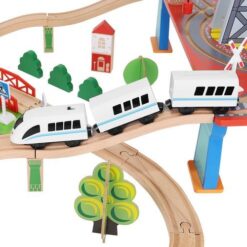 Puidust rongirada 88 osaga Soodukas.Com