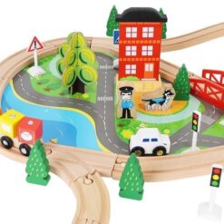 Puidust rongirada 88 osaga Soodukas.Com