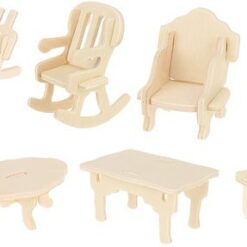 Puidust nukumaja mööblikomplekt 34-osaline Soodukas.Com