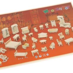 Puidust nukumaja mööblikomplekt 34-osaline Soodukas.Com