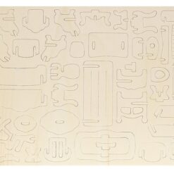 Puidust nukumaja mööblikomplekt 34-osaline Soodukas.Com