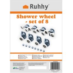 Dušikabiini ukserullikute komplekt 8tk Soodukas.Com