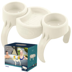 Basseini äärne joogi- ja snäkialus