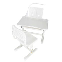 Ergonoomiline reguleeritav laste kirjutuslaud ja tool + LED lamp ja lisad Soodukas.Com
