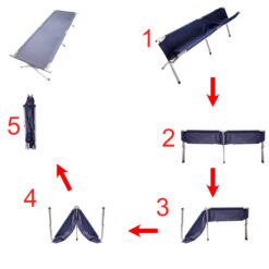 Kokkupandav matkavoodi XXL 150 kg Soodukas.Com