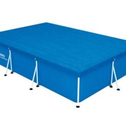 Kattekile raamiga ristkülikukujulisele basseinile, kindel nöörkinnitus