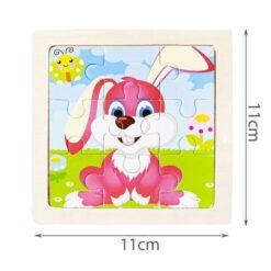 Wooden puzzle - 4-piece puzzle U10973 Soodukas.Com