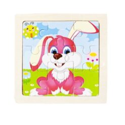 Wooden puzzle - 4-piece puzzle U10973 Soodukas.Com