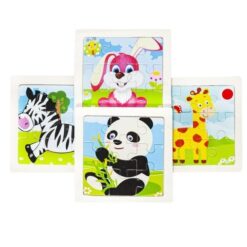 Wooden puzzle - 4-piece puzzle U10973 Soodukas.Com