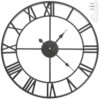 Retro wall clock - black Soodukas.Com
