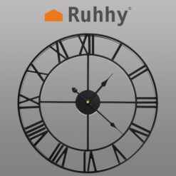 Retro wall clock - black Soodukas.Com