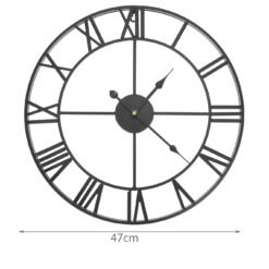 Retro wall clock - black Soodukas.Com