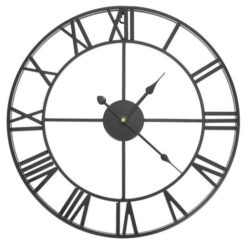 Retro wall clock - black Soodukas.Com
