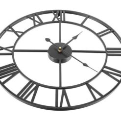 Retro wall clock - black Soodukas.Com