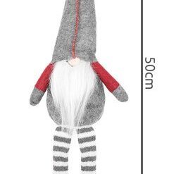 Gray sitting gnome Soodukas.Com