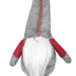 Gray sitting gnome Soodukas.Com