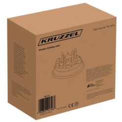 Wooden birthday cake Soodukas.Com