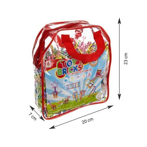 Blocks - straws - construction figures - 1000 pcs – Soodukas.Com Blocks - straws - construction figures - 1000 pcs - Image 3