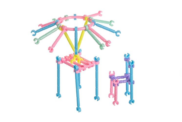 Blocks - straws - construction figures - 1000 pcs – Soodukas.Com Blocks - straws - construction figures - 1000 pcs - Image 9