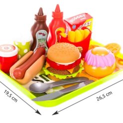 Fast food toy set Soodukas.Com