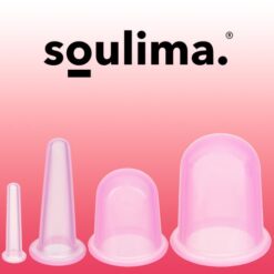 Chinese silicone cups with massager - set Soodukas.Com