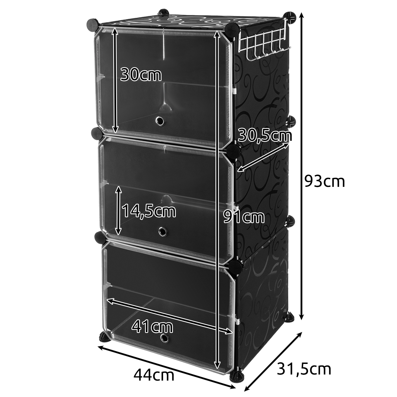 Modular shoe rack - 6 levels – Soodukas.Com Modular shoe rack - 6 levels - Image 3