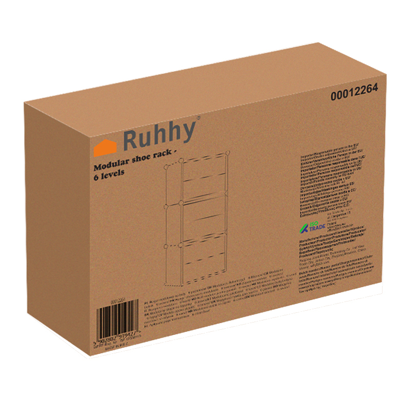 Modular shoe rack - 6 levels – Soodukas.Com Modular shoe rack - 6 levels - Image 10