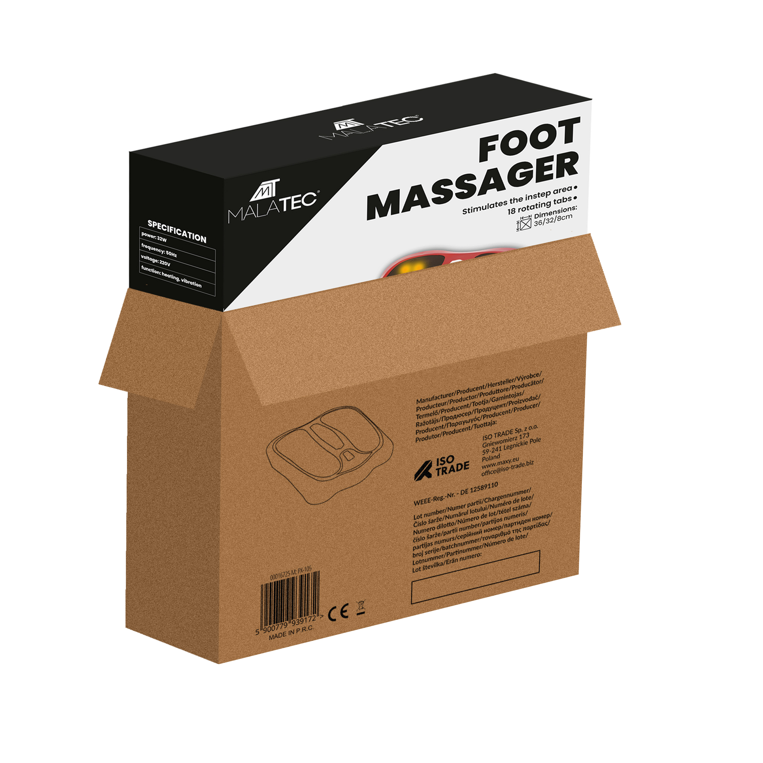 Soojendusega jalamassaaži aparaat – Soodukas.Com Soojendusega jalamassaaži aparaat - Image 4