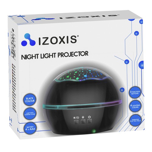 Night light with projector - black LP16857 – Soodukas.Com Night light with projector - black LP16857 - Image 3