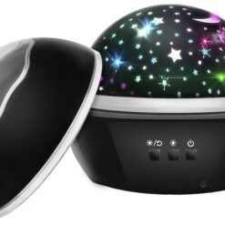Night light with projector - black LP16857 – Soodukas.Com Night light with projector - black LP16857 Soodukas.Com