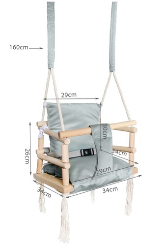 Puidust beebikiik patjadega – Soodukas.Com Puidust beebikiik patjadega - Image 4