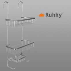 Hanging shower shelf - silver Soodukas.Com