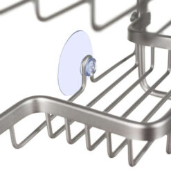 Hanging shower shelf - silver Soodukas.Com