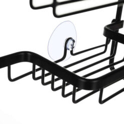 Hanging shower shelf - black – Soodukas.Com Hanging shower shelf - black Soodukas.Com