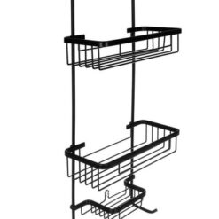 Hanging shower shelf - black – Soodukas.Com Hanging shower shelf - black Soodukas.Com
