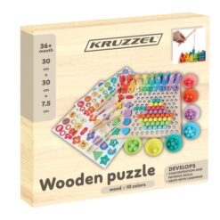 Wooden puzzle - beads DU17252 – Soodukas.Com Wooden puzzle - beads DU17252 Soodukas.Com