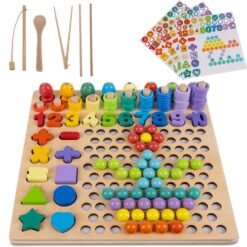Wooden puzzle - beads DU17252 – Soodukas.Com Wooden puzzle - beads DU17252 Soodukas.Com