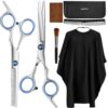 Hairdressing scissors 2 pcs + accessories Soodukas.Com