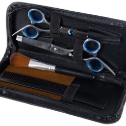 Hairdressing scissors 2 pcs + accessories Soodukas.Com