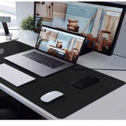 Mouse and keyboard pad - black P18625 Soodukas.Com