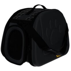 Carrier - bag for dog/cat - black Soodukas.Com