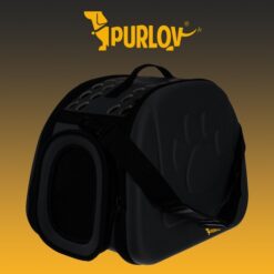 Carrier - bag for dog/cat - black Soodukas.Com