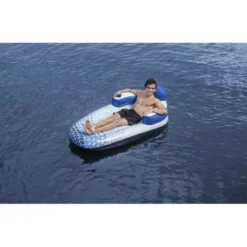 Täispuhutav madrats selja- ja peatugedega 191 × 107cm Soodukas.Com