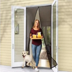 Mosquito net for doors 100x210cm HQ M18602 Soodukas.Com