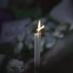 Valged koonusküünlad 40tk Soodukas.Com