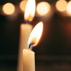 Valged koonusküünlad 40tk Soodukas.Com